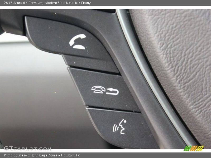 Modern Steel Metallic / Ebony 2017 Acura ILX Premium