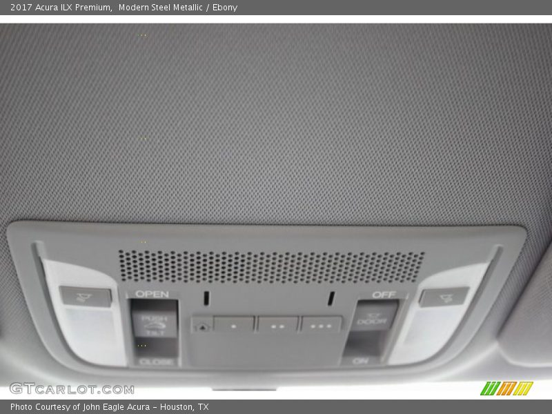 Modern Steel Metallic / Ebony 2017 Acura ILX Premium