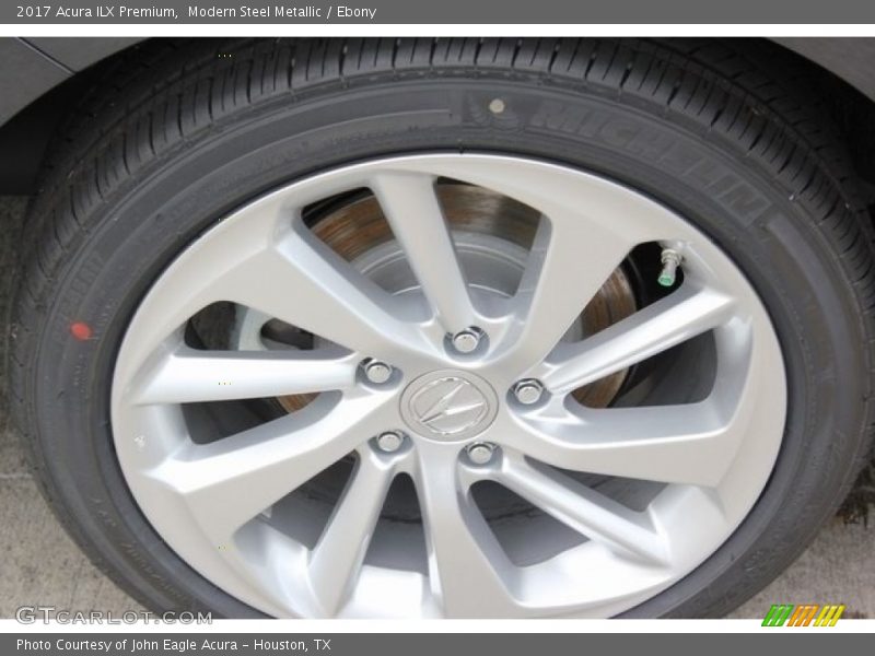 Modern Steel Metallic / Ebony 2017 Acura ILX Premium