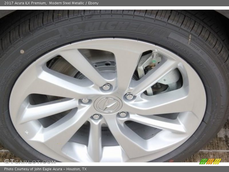 Modern Steel Metallic / Ebony 2017 Acura ILX Premium
