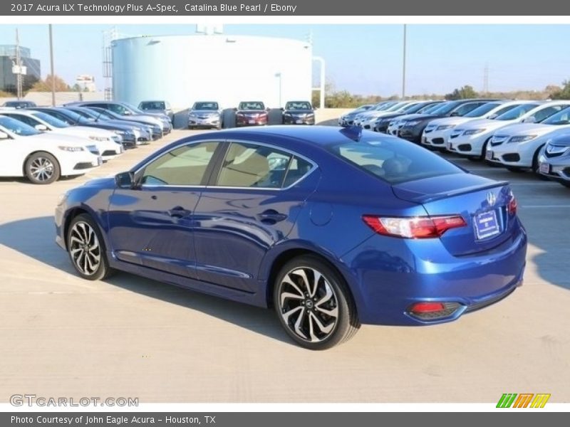 Catalina Blue Pearl / Ebony 2017 Acura ILX Technology Plus A-Spec