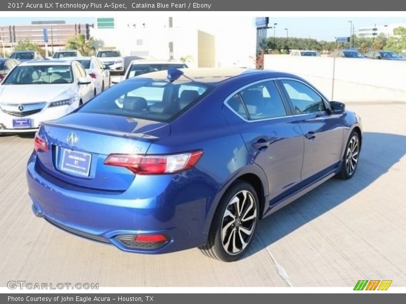 Catalina Blue Pearl / Ebony 2017 Acura ILX Technology Plus A-Spec