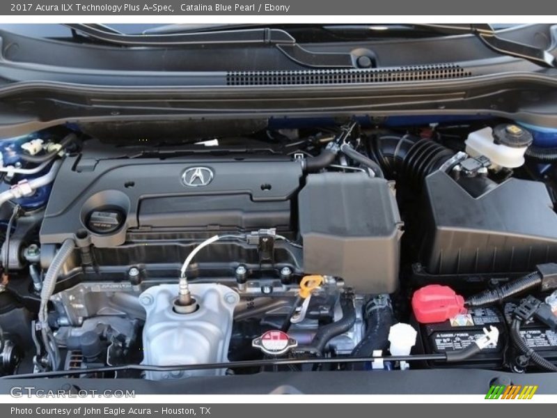 Catalina Blue Pearl / Ebony 2017 Acura ILX Technology Plus A-Spec