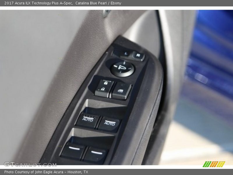 Catalina Blue Pearl / Ebony 2017 Acura ILX Technology Plus A-Spec