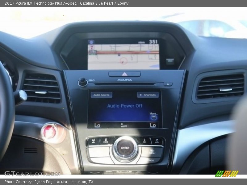 Catalina Blue Pearl / Ebony 2017 Acura ILX Technology Plus A-Spec