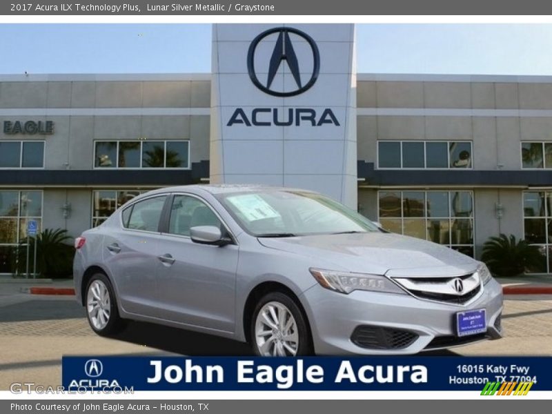 Lunar Silver Metallic / Graystone 2017 Acura ILX Technology Plus