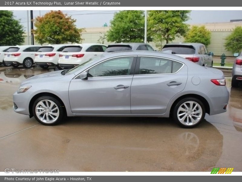 Lunar Silver Metallic / Graystone 2017 Acura ILX Technology Plus