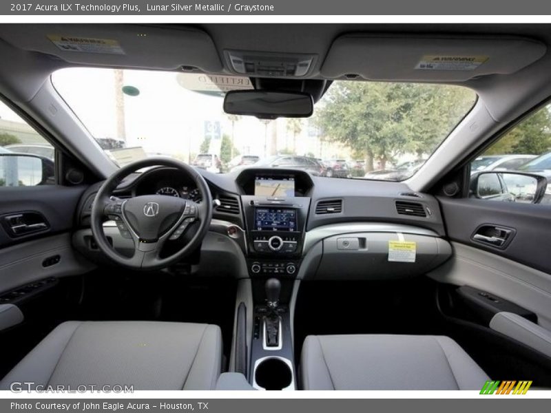 Lunar Silver Metallic / Graystone 2017 Acura ILX Technology Plus
