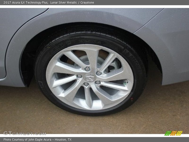Lunar Silver Metallic / Graystone 2017 Acura ILX Technology Plus