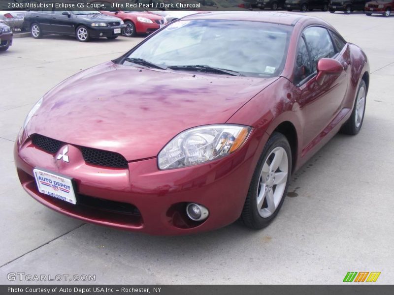 Ultra Red Pearl / Dark Charcoal 2006 Mitsubishi Eclipse GS Coupe