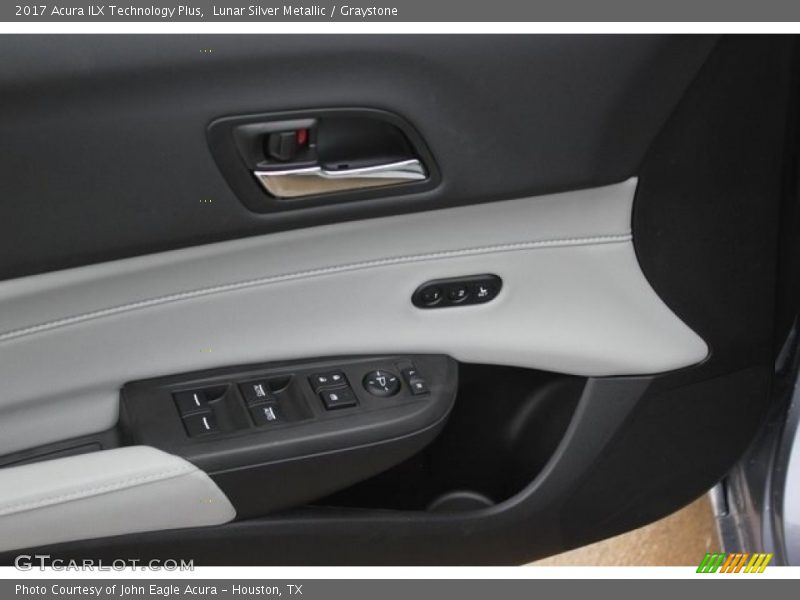 Lunar Silver Metallic / Graystone 2017 Acura ILX Technology Plus