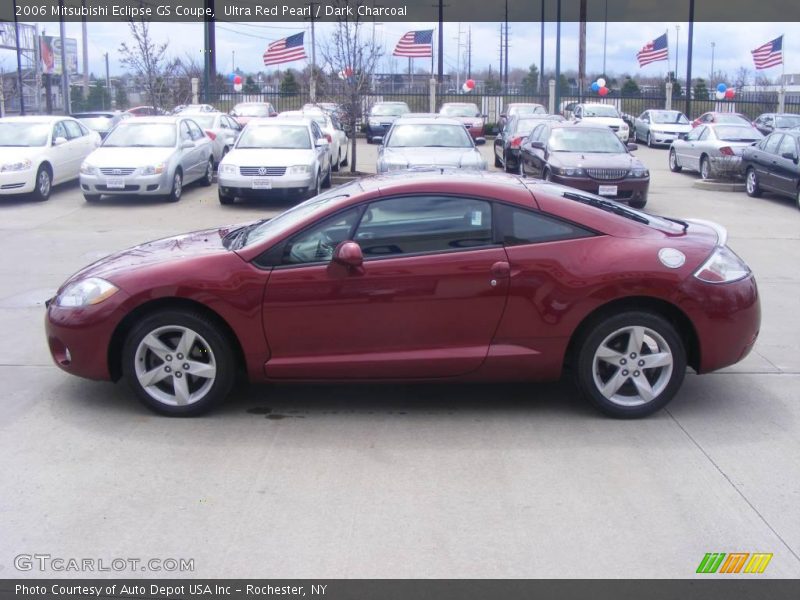 Ultra Red Pearl / Dark Charcoal 2006 Mitsubishi Eclipse GS Coupe