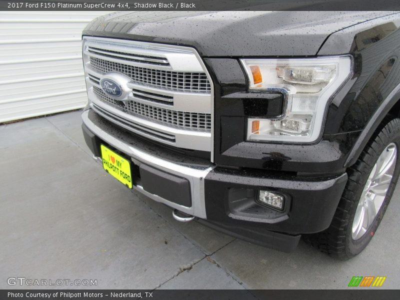 Shadow Black / Black 2017 Ford F150 Platinum SuperCrew 4x4