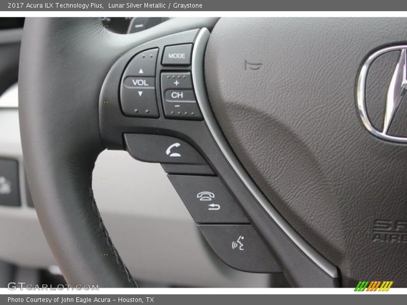 Lunar Silver Metallic / Graystone 2017 Acura ILX Technology Plus