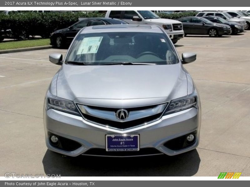 Lunar Silver Metallic / Ebony 2017 Acura ILX Technology Plus A-Spec