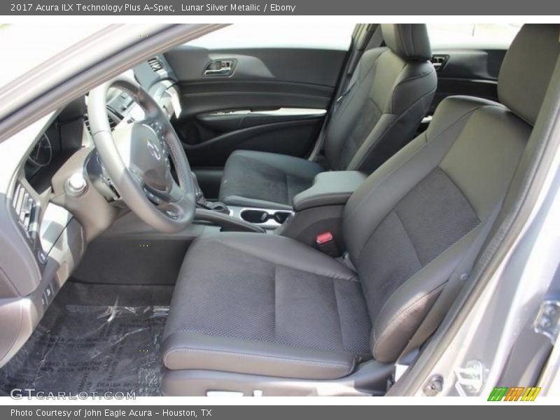 Lunar Silver Metallic / Ebony 2017 Acura ILX Technology Plus A-Spec