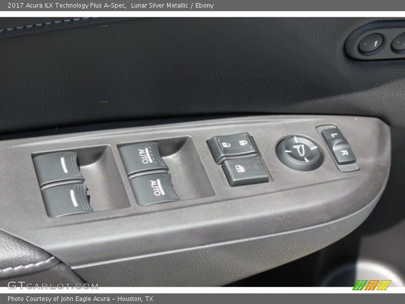 Lunar Silver Metallic / Ebony 2017 Acura ILX Technology Plus A-Spec