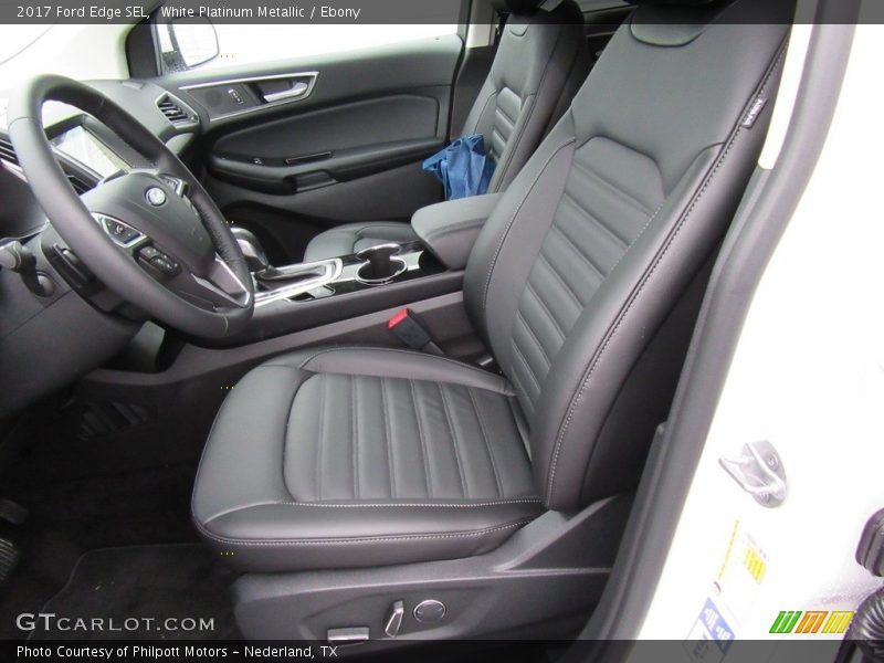 Front Seat of 2017 Edge SEL