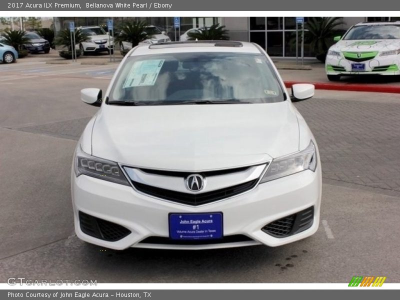 Bellanova White Pearl / Ebony 2017 Acura ILX Premium