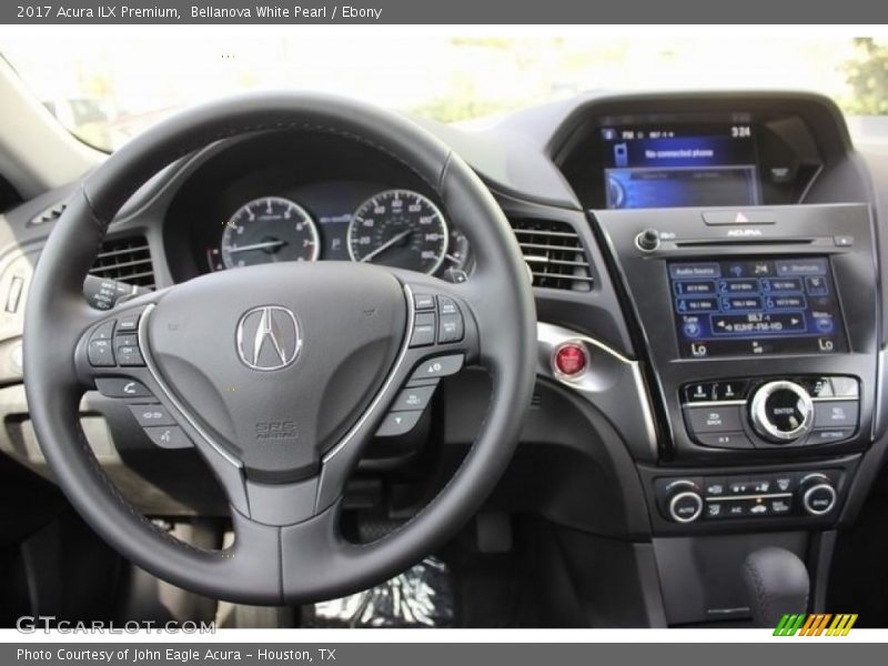 Bellanova White Pearl / Ebony 2017 Acura ILX Premium