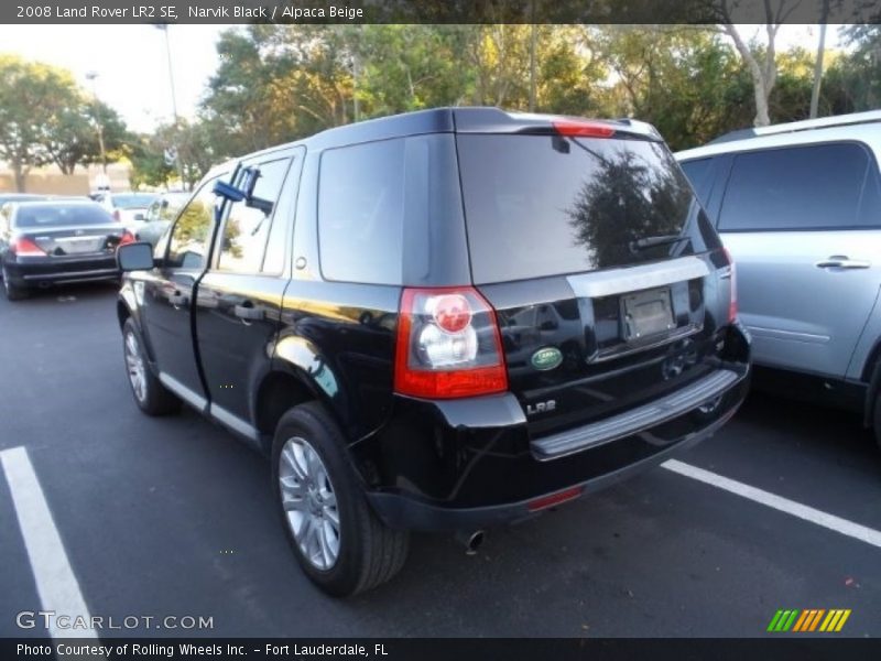 Narvik Black / Alpaca Beige 2008 Land Rover LR2 SE