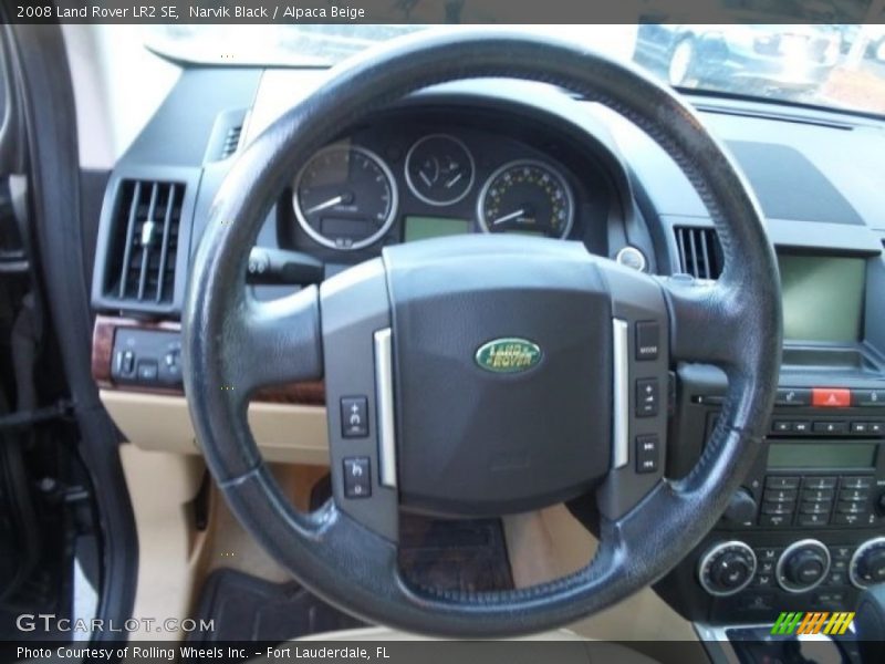 Narvik Black / Alpaca Beige 2008 Land Rover LR2 SE