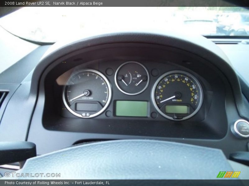 Narvik Black / Alpaca Beige 2008 Land Rover LR2 SE