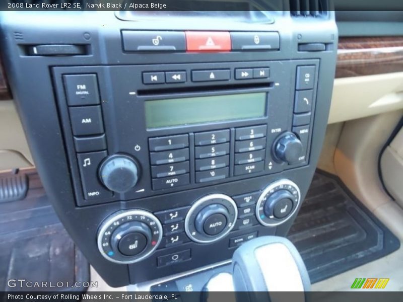 Narvik Black / Alpaca Beige 2008 Land Rover LR2 SE