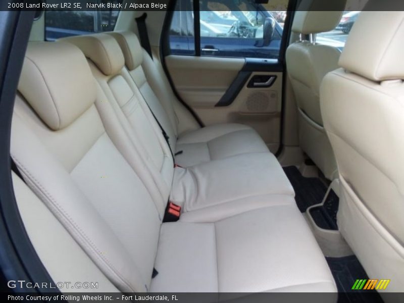 Narvik Black / Alpaca Beige 2008 Land Rover LR2 SE