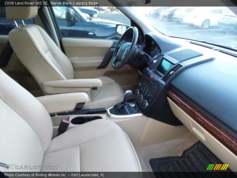 Narvik Black / Alpaca Beige 2008 Land Rover LR2 SE