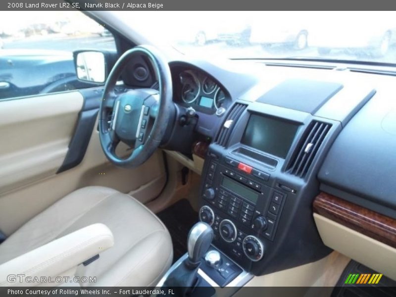 Narvik Black / Alpaca Beige 2008 Land Rover LR2 SE