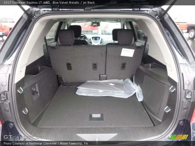Blue Velvet Metallic / Jet Black 2017 Chevrolet Equinox LT AWD