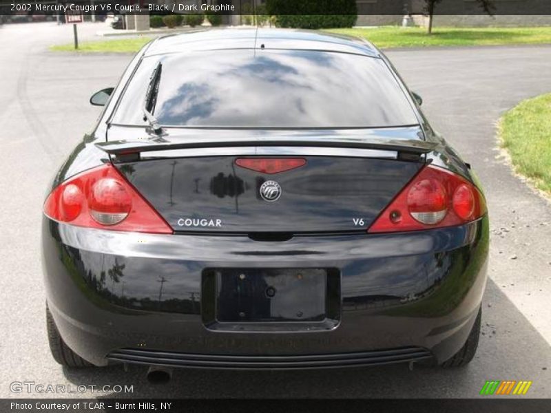 Black / Dark Graphite 2002 Mercury Cougar V6 Coupe
