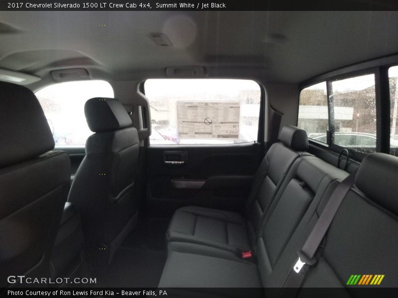 Rear Seat of 2017 Silverado 1500 LT Crew Cab 4x4
