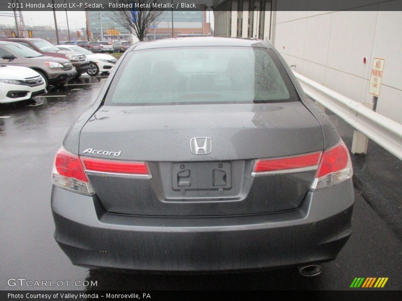 Polished Metal Metallic / Black 2011 Honda Accord LX-P Sedan