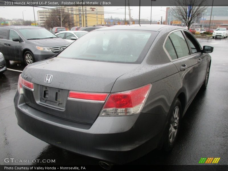 Polished Metal Metallic / Black 2011 Honda Accord LX-P Sedan