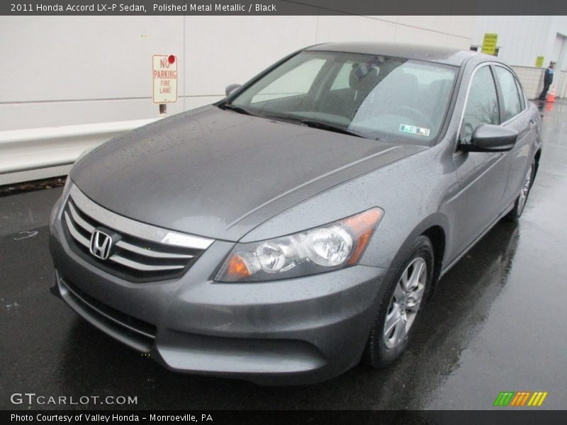 Polished Metal Metallic / Black 2011 Honda Accord LX-P Sedan