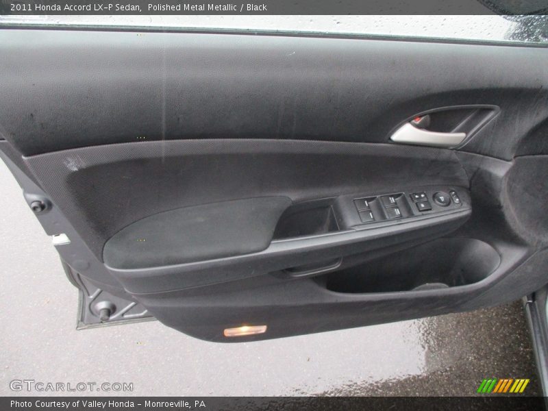 Polished Metal Metallic / Black 2011 Honda Accord LX-P Sedan