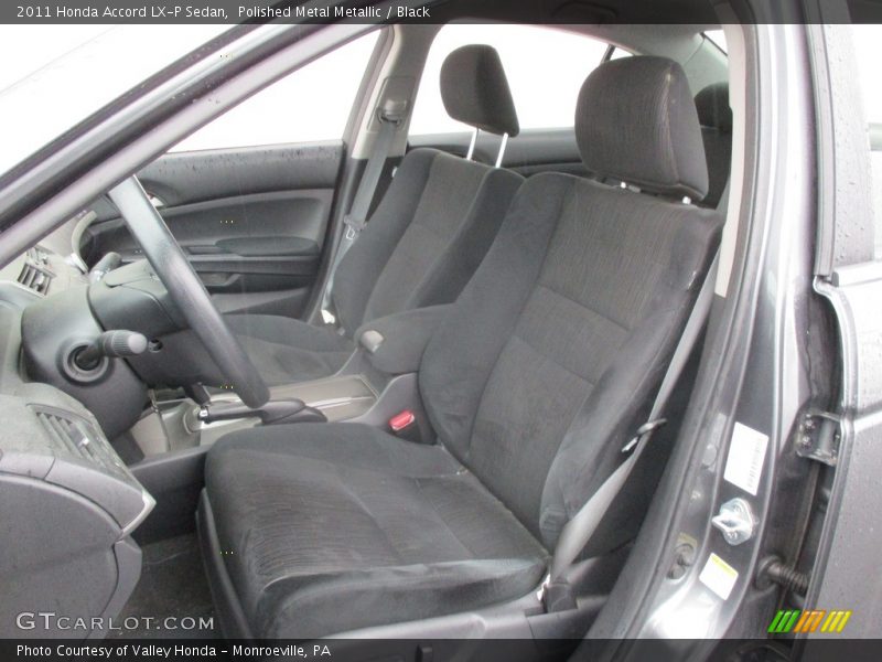 Polished Metal Metallic / Black 2011 Honda Accord LX-P Sedan