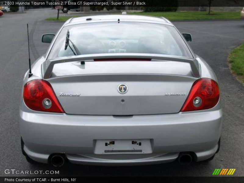  2003 Tiburon Tuscani 2.7 Elisa GT Supercharged Logo