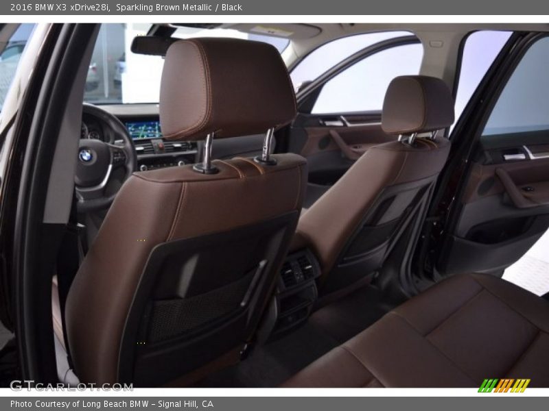 Sparkling Brown Metallic / Black 2016 BMW X3 xDrive28i