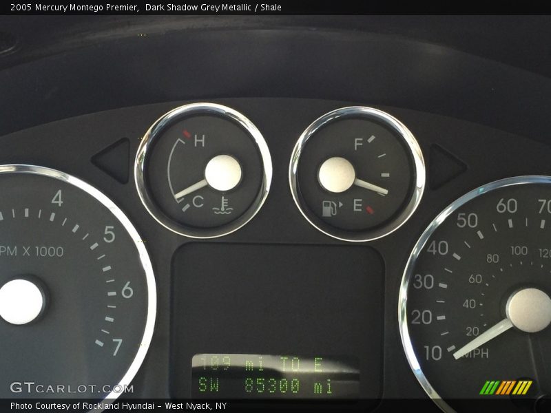 Dark Shadow Grey Metallic / Shale 2005 Mercury Montego Premier