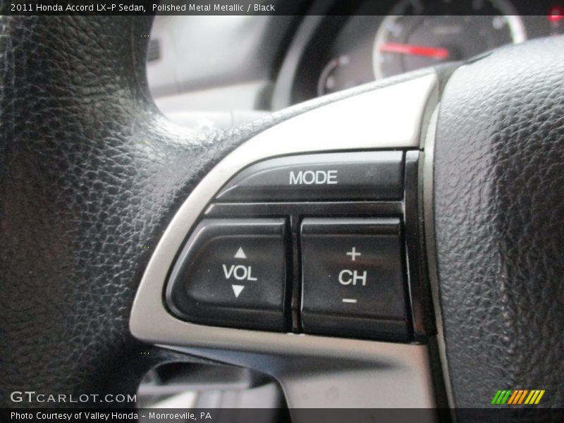 Polished Metal Metallic / Black 2011 Honda Accord LX-P Sedan