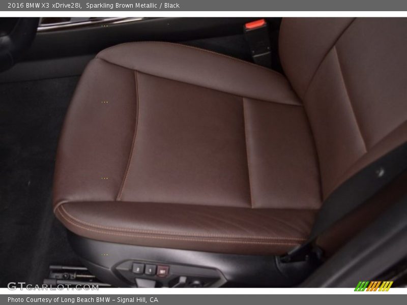 Sparkling Brown Metallic / Black 2016 BMW X3 xDrive28i