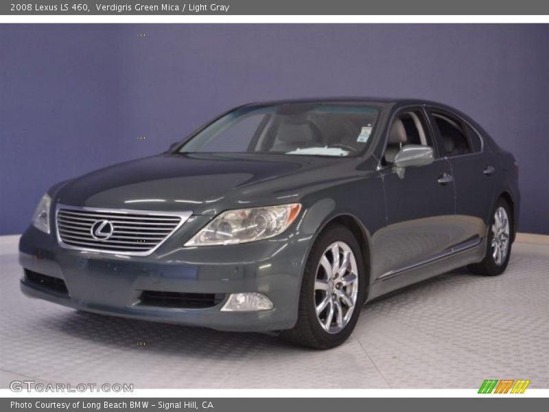 Verdigris Green Mica / Light Gray 2008 Lexus LS 460