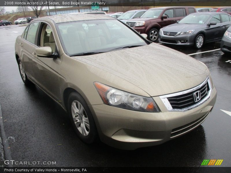 Bold Beige Metallic / Ivory 2008 Honda Accord LX-P Sedan
