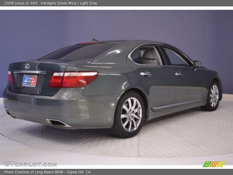Verdigris Green Mica / Light Gray 2008 Lexus LS 460