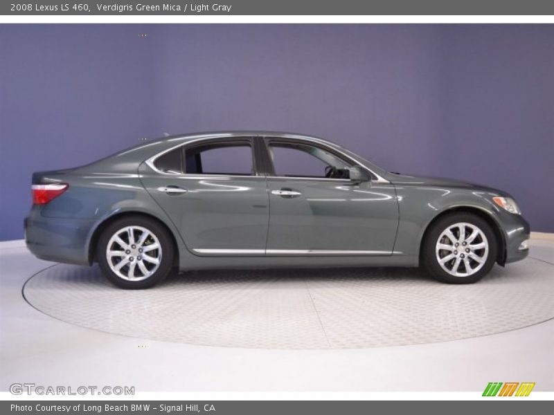 Verdigris Green Mica / Light Gray 2008 Lexus LS 460