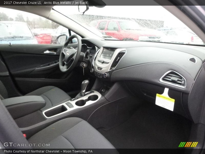 Arctic Blue Metallic / Jet Black 2017 Chevrolet Cruze LS