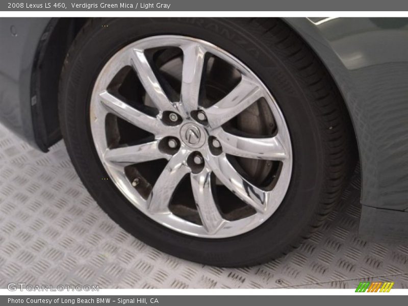 Verdigris Green Mica / Light Gray 2008 Lexus LS 460